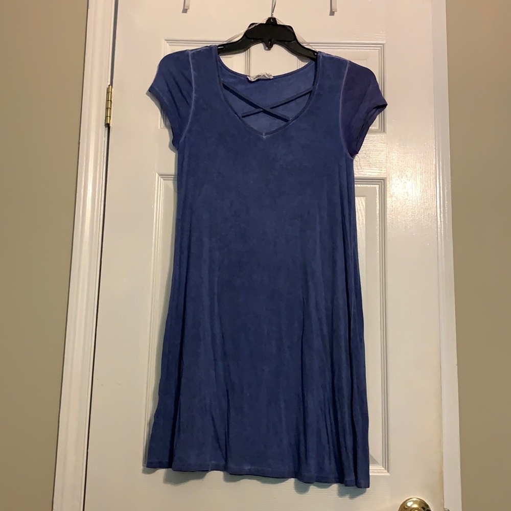 Light Navy No Comment Size Medium Mid Length Dress